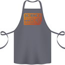 Science Like Magic but Real Physics Geek Cotton Apron 100% Organic Steel