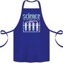 Science Like Religion Atheist Atheism Evolution Cotton Apron 100% Organic Royal Blue