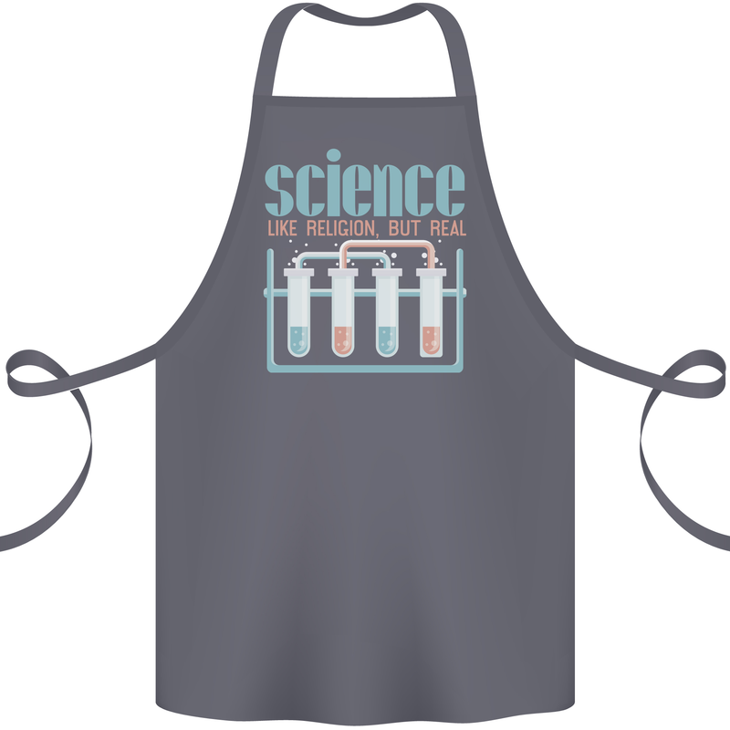 Science Like Religion Atheist Atheism Evolution Cotton Apron 100% Organic Steel