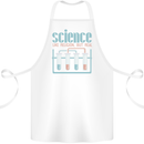 Science Like Religion Atheist Atheism Evolution Cotton Apron 100% Organic White