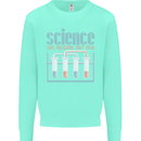 Science Like Religion Atheist Atheism Evolution Kids Sweatshirt Jumper Peppermint