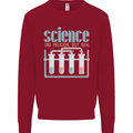 Science Like Religion Atheist Atheism Evolution Kids Sweatshirt Jumper Red
