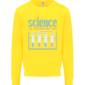 Science Like Religion Atheist Atheism Evolution Kids Sweatshirt Jumper Yellow