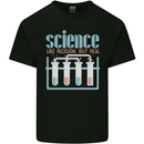Science Like Religion Atheist Atheism Evolution Kids T-Shirt Childrens Black