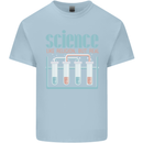 Science Like Religion Atheist Atheism Evolution Kids T-Shirt Childrens Light Blue