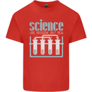 Science Like Religion Atheist Atheism Evolution Kids T-Shirt Childrens Red