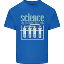 Science Like Religion Atheist Atheism Evolution Kids T-Shirt Childrens Royal Blue