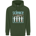 Science Like Religion Atheist Atheism Evolution Mens 80% Cotton Hoodie Forest Green