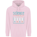 Science Like Religion Atheist Atheism Evolution Mens 80% Cotton Hoodie Light Pink