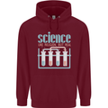 Science Like Religion Atheist Atheism Evolution Mens 80% Cotton Hoodie Maroon