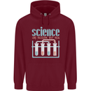 Science Like Religion Atheist Atheism Evolution Mens 80% Cotton Hoodie Maroon
