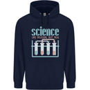 Science Like Religion Atheist Atheism Evolution Mens 80% Cotton Hoodie Navy Blue