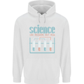 Science Like Religion Atheist Atheism Evolution Mens 80% Cotton Hoodie White