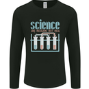 Science Like Religion Atheist Atheism Evolution Mens Long Sleeve T-Shirt Black