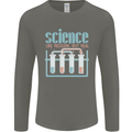 Science Like Religion Atheist Atheism Evolution Mens Long Sleeve T-Shirt Charcoal