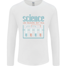 Science Like Religion Atheist Atheism Evolution Mens Long Sleeve T-Shirt White