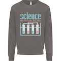 Science Like Religion Atheist Atheism Evolution Mens Sweatshirt Jumper Charcoal