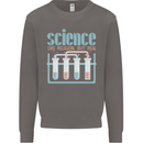 Science Like Religion Atheist Atheism Evolution Mens Sweatshirt Jumper Charcoal