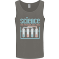 Science Like Religion Atheist Atheism Evolution Mens Vest Tank Top Charcoal