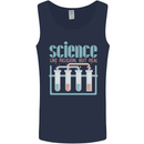 Science Like Religion Atheist Atheism Evolution Mens Vest Tank Top Navy Blue