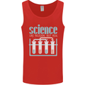 Science Like Religion Atheist Atheism Evolution Mens Vest Tank Top Red