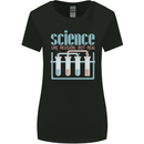 Science Like Religion Atheist Atheism Evolution Womens Wider Cut T-Shirt Black