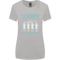 Science Like Religion Atheist Atheism Evolution Womens Wider Cut T-Shirt Sports Grey