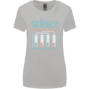 Science Like Religion Atheist Atheism Evolution Womens Wider Cut T-Shirt Sports Grey