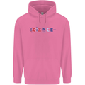Science Symbols Physics Chemistry Biology Childrens Kids Hoodie Azalea