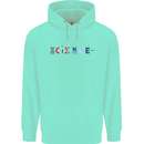 Science Symbols Physics Chemistry Biology Childrens Kids Hoodie Peppermint