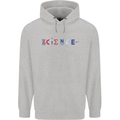 Science Symbols Physics Chemistry Biology Childrens Kids Hoodie Sports Grey