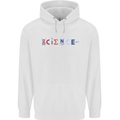 Science Symbols Physics Chemistry Biology Childrens Kids Hoodie White