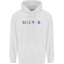 Science Symbols Physics Chemistry Biology Childrens Kids Hoodie White