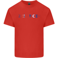 Science Symbols Physics Chemistry Biology Kids T-Shirt Childrens Red