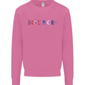 Science Symbols Physics Chemistry Biology Mens Sweatshirt Jumper Azalea