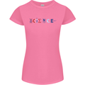 Science Symbols Physics Chemistry Biology Womens Petite Cut T-Shirt Azalea