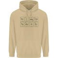 Science Teacher Periodic Table Chemistry Funny Mens 80% Cotton Hoodie Sand