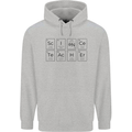 Science Teacher Periodic Table Chemistry Funny Mens 80% Cotton Hoodie Sports Grey