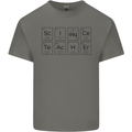 Science Teacher Periodic Table Chemistry Funny Mens Cotton T-Shirt Tee Top Charcoal