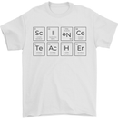 Science Teacher Periodic Table Chemistry Funny Mens T-Shirt 100% Cotton White