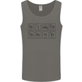 Science Teacher Periodic Table Chemistry Funny Mens Vest Tank Top Charcoal