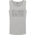 Science Teacher Periodic Table Chemistry Funny Mens Vest Tank Top Sports Grey