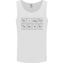 Science Teacher Periodic Table Chemistry Funny Mens Vest Tank Top White
