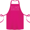 Science Teacher Periodic Table Funny Chemistry Cotton Apron 100% Organic Pink