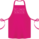 Science Teacher Periodic Table Funny Chemistry Cotton Apron 100% Organic Pink