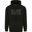 Science Teacher Periodic Table Funny Chemistry Mens 80% Cotton Hoodie Black