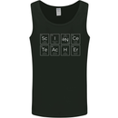Science Teacher Periodic Table Funny Chemistry Mens Vest Tank Top Black