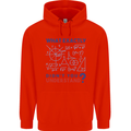 Science What Don't You Understand Geek Childrens Kids Hoodie Bright Red
