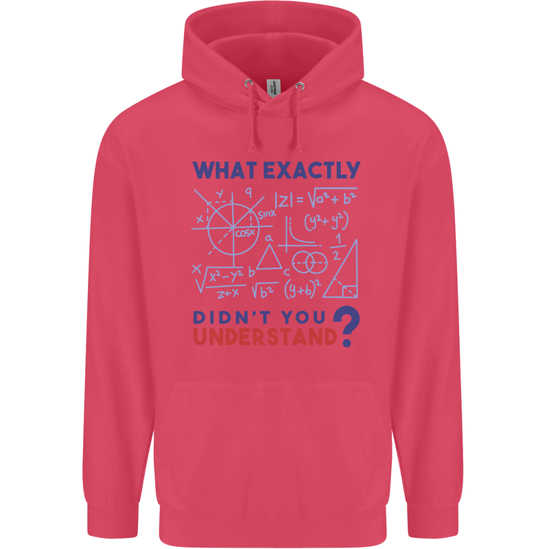 Science What Don't You Understand Geek Childrens Kids Hoodie Heliconia