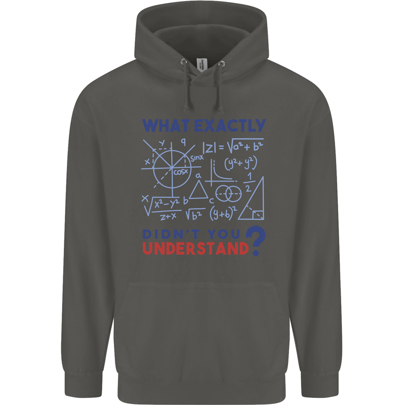 Science What Don't You Understand Geek Childrens Kids Hoodie Storm Grey